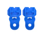 2Pcs Can Openers Compact Size Smooth Edge Portable Lightweight Reusable Multipurpose ABS Handheld Manual Beverage Drink Can Openers Kitchen Supplies - Blue