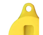Beverage Can Opener Compact with Hanging Hole Easy to Carry Multifunctional Effort-saving Bottle Lid Gripper - Yellow