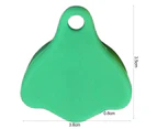 Beverage Can Opener Compact with Hanging Hole Easy to Carry Multifunctional Effort-saving Bottle Lid Gripper - Green