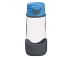 b.box 450mL Sport Spout Kids' Drink Bottle - Blue Slate