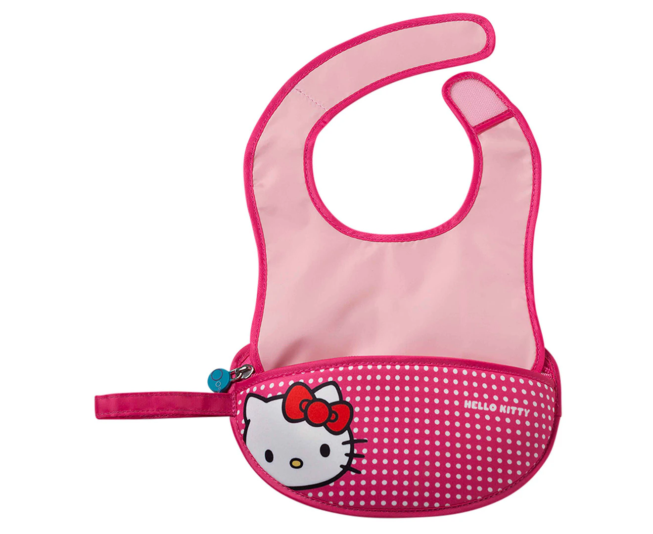 Hello Kitty Travel Bib + Spoon (Popstar)