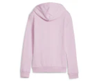 Puma Girls' Essentials Logo Hoodie - Grape Mist