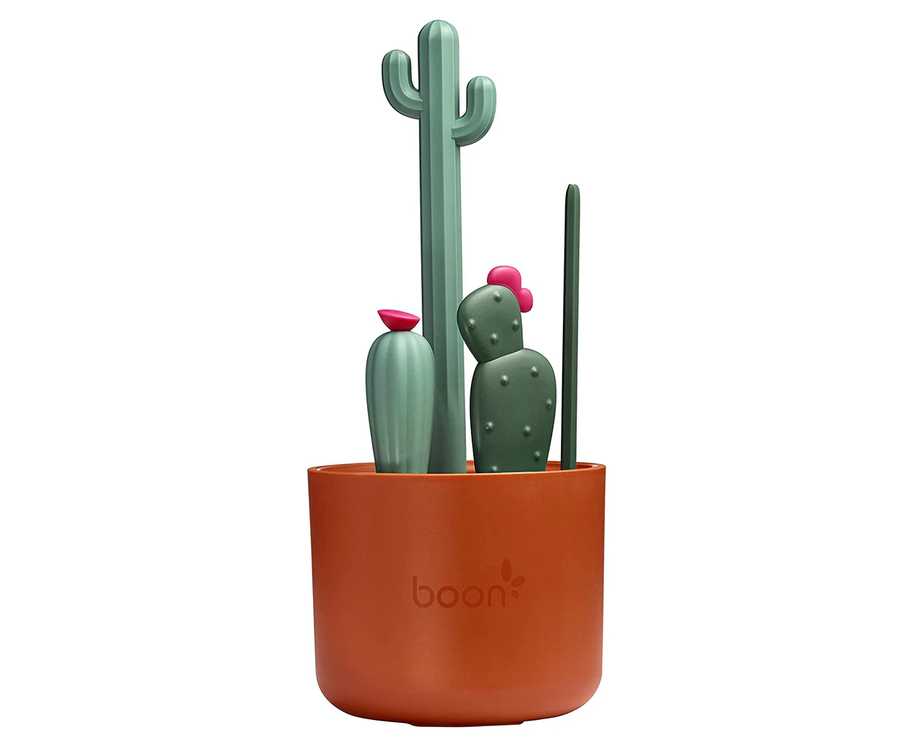 Boon 4-Piece Cacti Bottle Brush Set