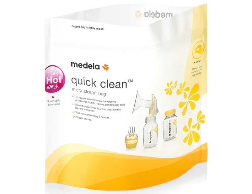 Medela Quick Clean Microwave Bags 5-Pack