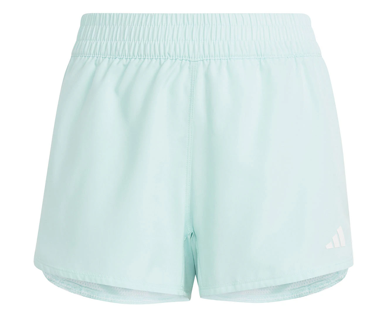 Adidas Girls' Essentials AEROREADY 3-Stripes Shorts - Blue/White