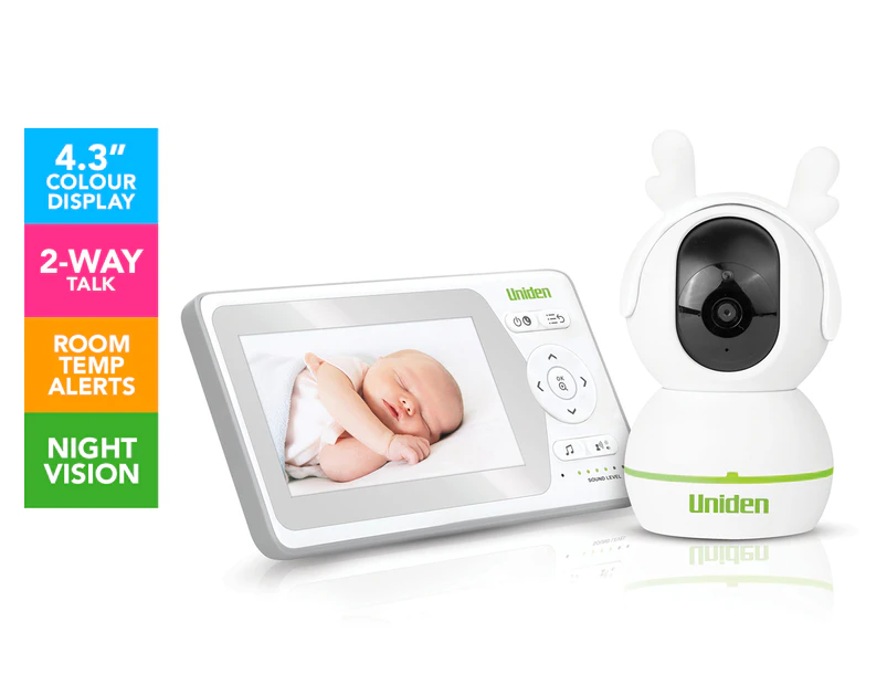 Uniden BW4351 4.3" Digital Colour Baby Monitor