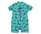 Korango Baby Boys' Shark Swimsuit - Green