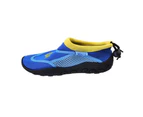 Beco Childrens/Kids Sealife Water Shoes (Blue/Yellow) - CS1310