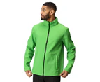 Regatta Standout Mens Ablaze Printable Softshell Jacket (Extreme Green/Black) - RW6353