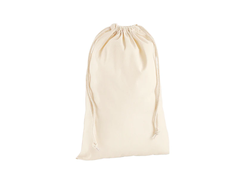 Westford Mill Premium Cotton Stuff Bag (Natural) - RW9111