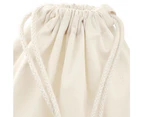 Westford Mill Premium Cotton Stuff Bag (Natural) - RW9111