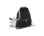 Bagbase Athleisure Drawstring Bag (Black) - RW9292