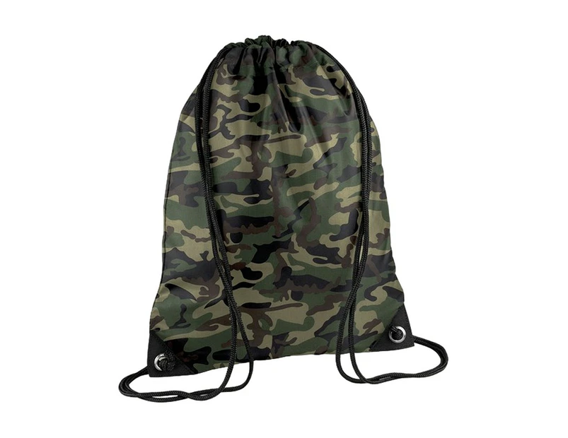 Bagbase Premium Camouflage Drawstring Bag (Jungle Camo) - RW9420