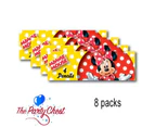Disney Minnie Mouse Pencil Set (Pack of 8) (Red/Yellow) - SG30402