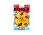 Kaleidoscope Butterflies Happy Birthday Foil Balloon (Yellow/Red) - SG30495
