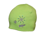 Trespass Childrens Girls Sparkle Knitted Beanie Hat (Pear) - TP1982