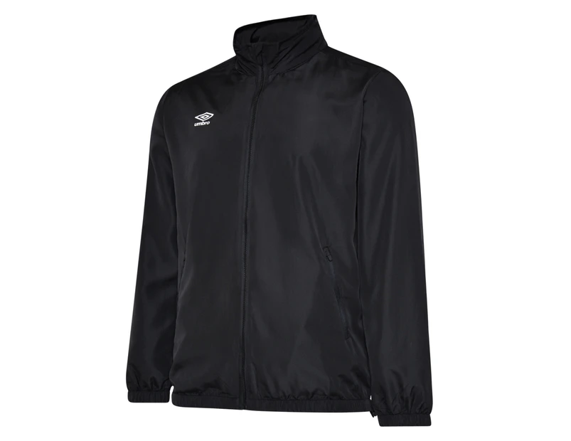 Umbro Childrens/Kids Club Essential Light Waterproof Jacket (Black) - UO168