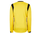 Umbro Mens Spartan Long-Sleeved Jersey (Yellow/Black) - UO1846