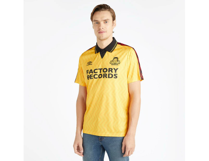 Umbro Mens Factory Records Home Jersey (Yellow) - UO1939
