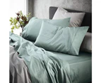 MyHouse Ashton Queen Bed Sheet Set in Green