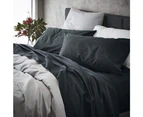 MyHouse Ashton King Single Bed Sheet Set Graphite