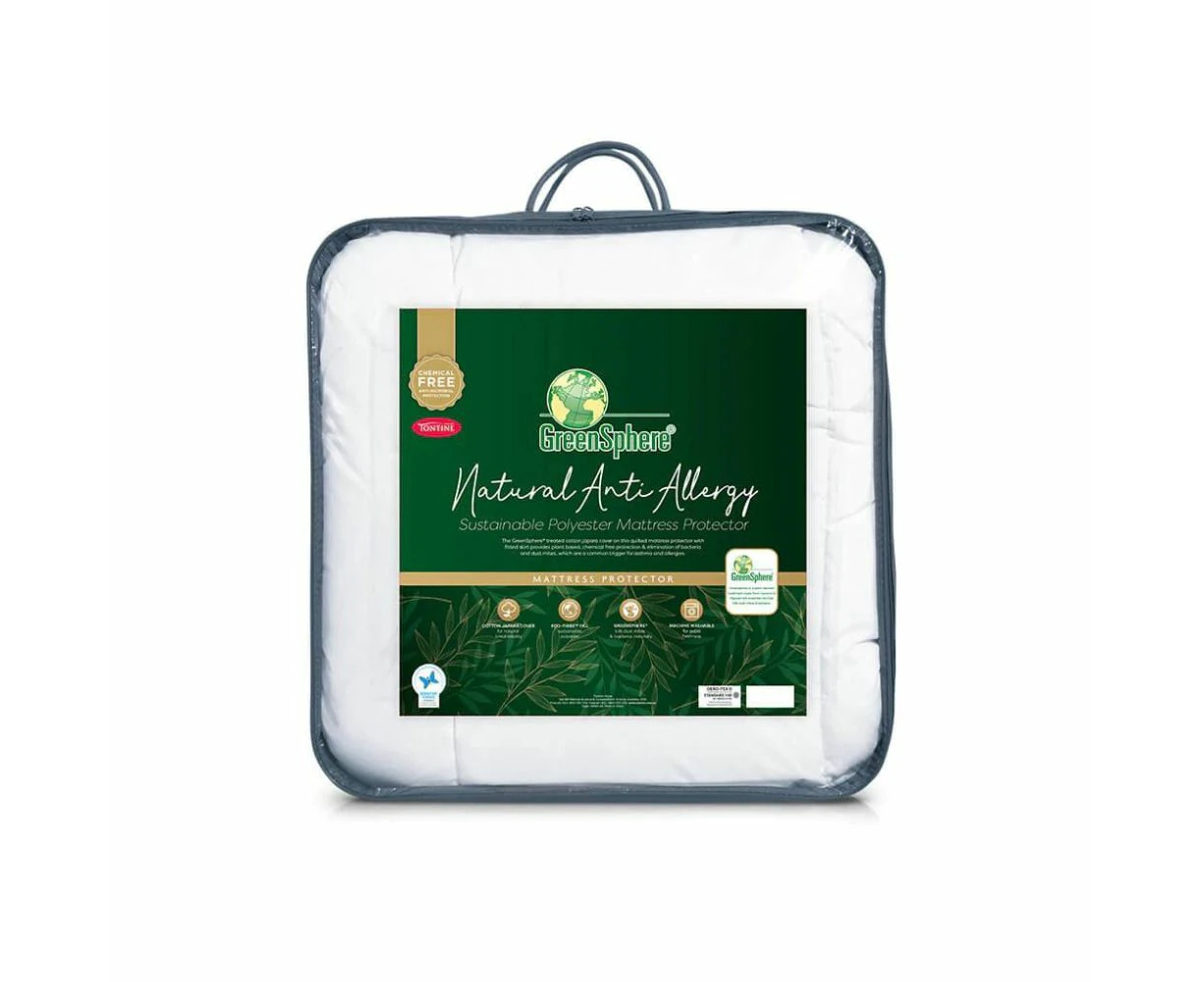 Tontine  GreenSphere Natural Anti Allergy Mattress Protector