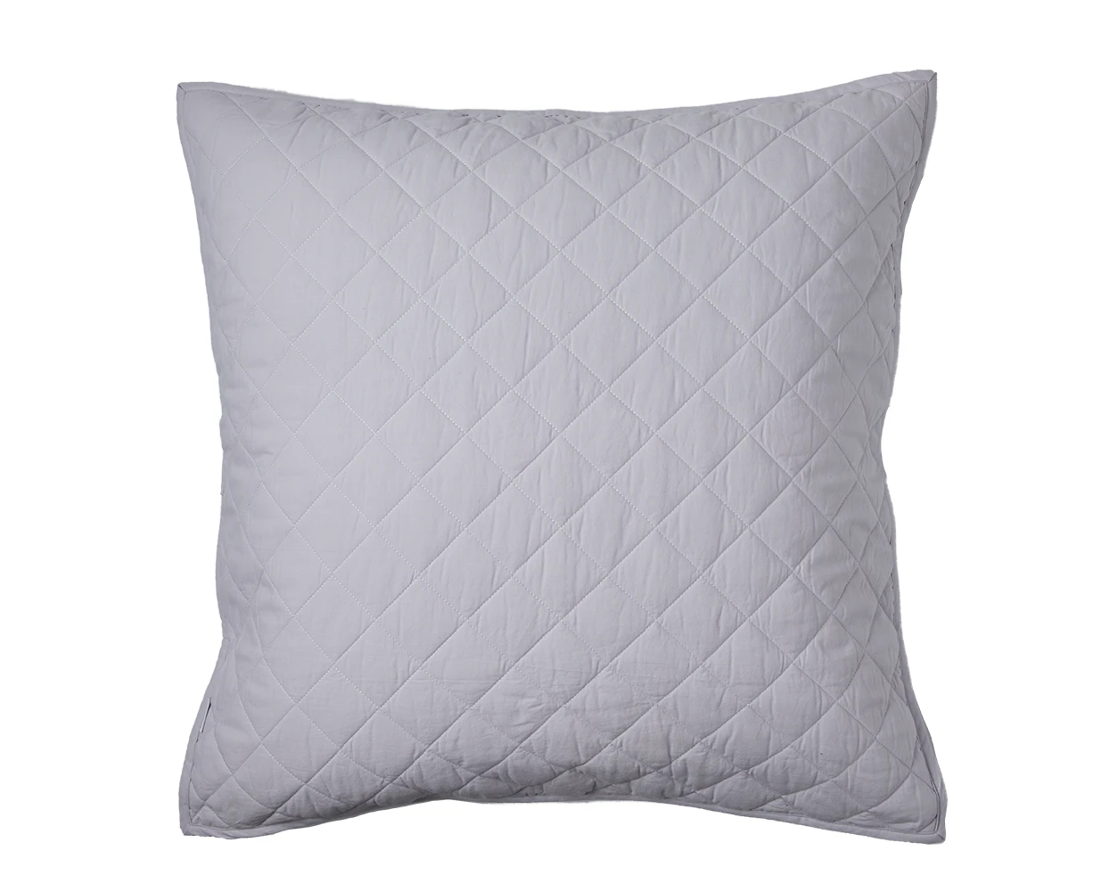 Adorn Living Essential Quilted European Pillowcase  65X65cm  - Lilac