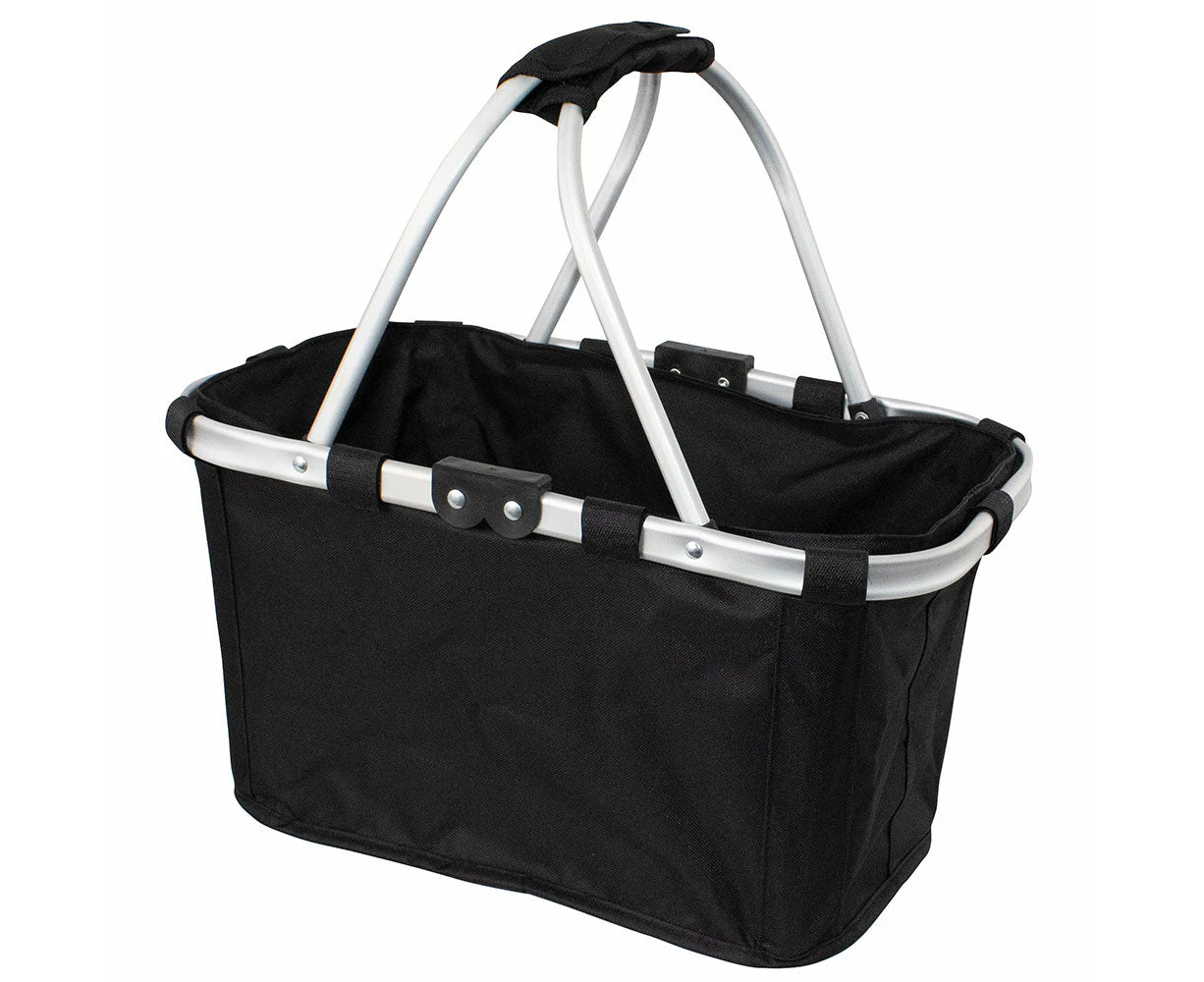 Karlstert Two Handle Carry Basket 44X28X15cm   - Black