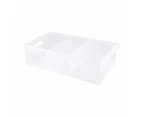 Wide & Low Roller Storage Compartment - Anko - Clear