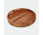 Acacia Round Serving Tray - Anko