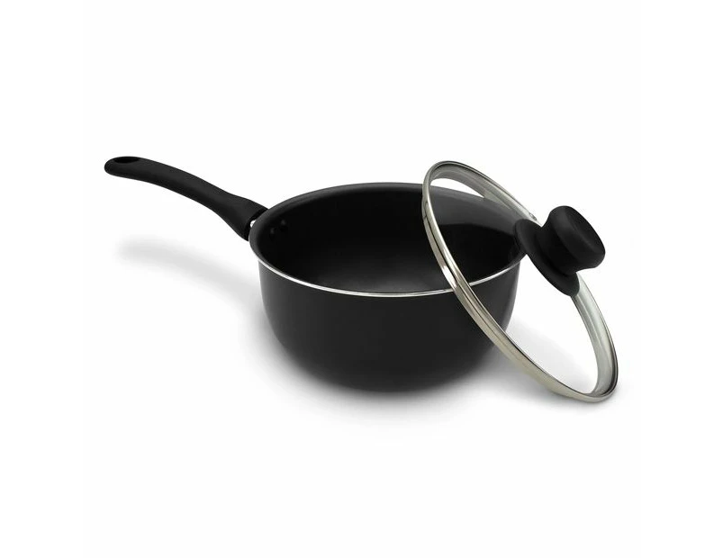 Aluminium Non-Stick Saucepan, 20cm - Anko