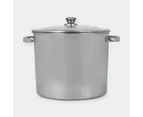 Stainless Steel Stock Pot, 15L - Anko - Metallic