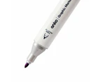 Dual Tip Graphic Markers, 12 Pack - Anko - White
