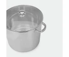 Stainless Steel Stock Pot, 15L - Anko - Metallic