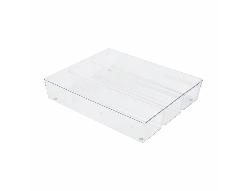 Cutlery Tray, Clear - Anko