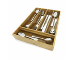 Bamboo Cutlery Tray - Anko