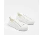 Target Womens Canvas Sneaker - Indiana - White