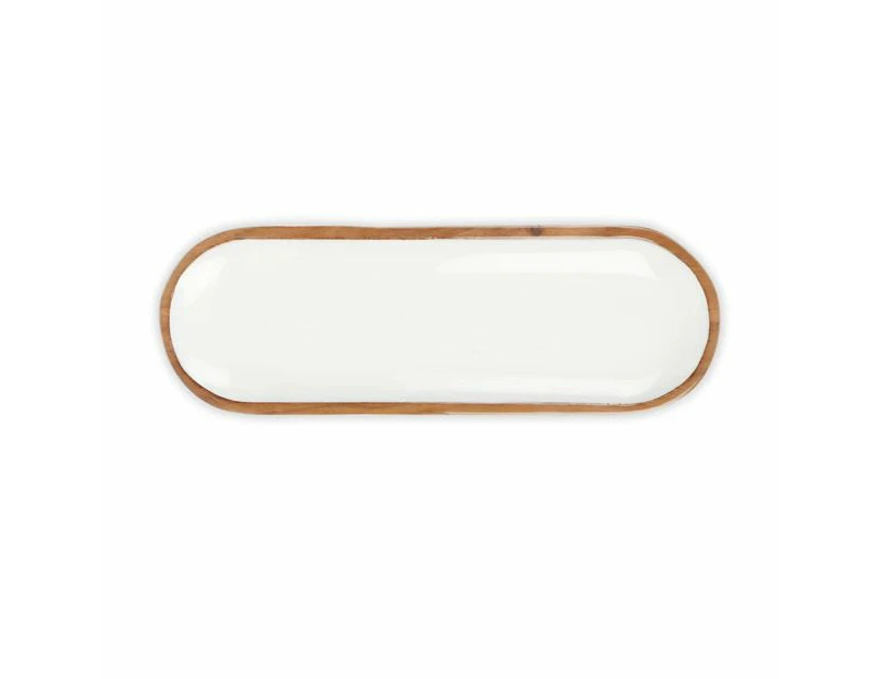 Acacia Wood Oval Platter - Anko