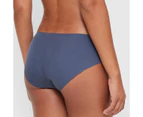 Target 2 Pack Bonded No Show Hipster Briefs - Blue