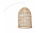 Rattan Shade Floor Lamp - Anko