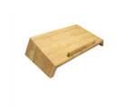 Desky Wooden Laptop Riser - Softwood Acacia Laptop Holder for Desk