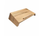 Desky Wooden Laptop Riser - Hardwood Walnut Laptop Holder for Desk