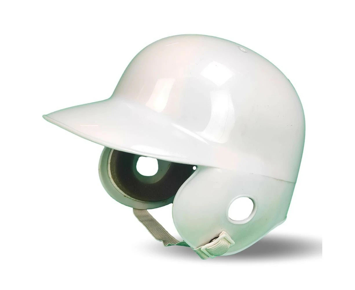 Economy Baseball Softball Batting Helmet -White