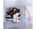 Artiss DIY Shoe Box Set of 6 Stackable Magnetic Door