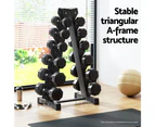 Everfit Dumbbells Rack 6 Tier Dumbbell Stand Home Gym Storage 200kg Capacity