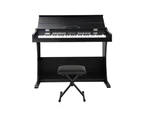 Alpha 61 Keys Electronic Piano Keyboard Digital Electric Classical Stand w/ Stool
