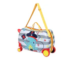 Wanderlite 17" Kids Ride On Luggage Children Suitcase Trolley Travel Octopus