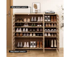 Artiss Shoe Rack Cabinet 30 Pairs Adjustable Shelf