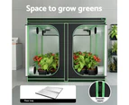 Greenfingers Grow Tent Kits 240x240x200cm Hydroponics Indoor Grow System Black