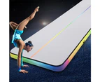 Everfit 6M Air Track Mat Inflatable Gymnastics Tumbling Mat Colourful